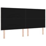vidaXL Tête de Lit en Tissu Geometric Manuel Marron foncé 200 cm tissu