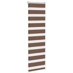 vidaXL Store zèbre marron 45x100 cm largeur du tissu 40 9 cm polyester