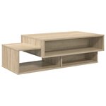 vidaXL Table basse Chêne Sonoma 105 x 50 x 32 5 cm Bois d'ingénierie