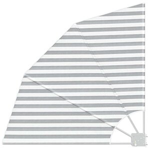 vidaXL Écran de confidentialité pour balcon Anthracite et blanc