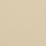 vidaXL Coussins de banc jardin lot de 2 beige 180x50x7 cm tissu Oxford