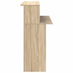 vidaXL Bureau de réception Chêne Sonoma 100x50x103 5 cm Bois d'ingénierie