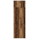 vidaXL Armoire de rangement 3 Pièces Bois ancien