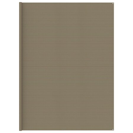 vidaXL Tapis de tente 400x500 cm Taupe