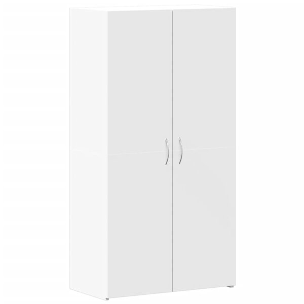 vidaXL Armoire de classement blanc 60x32x115 cm bois d'ingénierie