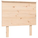 vidaXL Cadre de lit sans matelas 100x200 cm bois massif