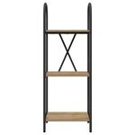 vidaXL Étagère chêne artisanal 40 x 30 x 109 cm Bois d'ingénierie