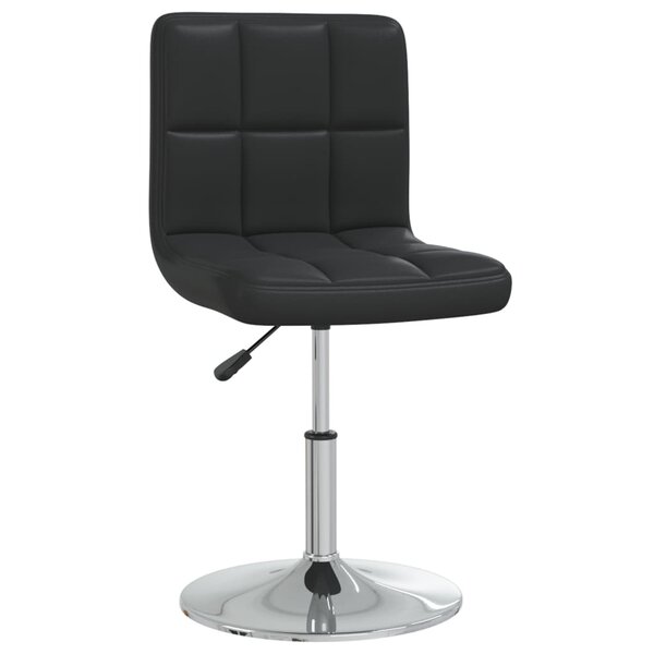 vidaXL Tabouret de bar Noir Similicuir