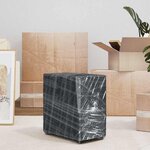 vidaXL Film étirable 6 Pièces transparent 23 μm 50 cm x 300 m