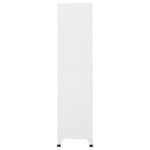 vidaXL Armoire à casiers Gris clair 90x40x180 cm Acier