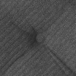 vidaXL Coussins de siège 4 Pièces Gris foncé 40 x 40 x 6 cm