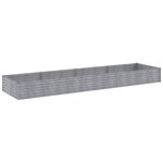 vidaXL Lit surélevé de jardin 387x100x36 cm acier corten