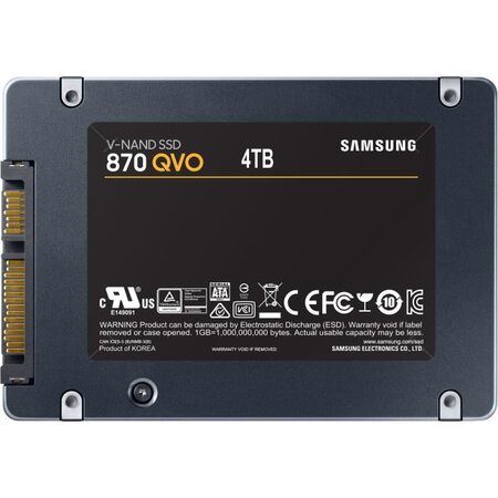 SAMSUNG - Disque SSD Interne - 870 QVO - 4To - 2,5 (MZ-77Q4T0BW) - La Poste