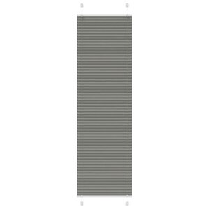 vidaXL Store plissé anthracite 60x200 cm largeur du tissu 59 4 cm