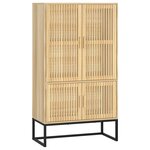 vidaXL Buffet haut 70x35x125 cm bois d'ingénierie