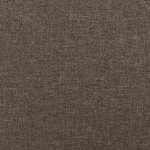 vidaXL Fauteuil inclinable électrique Taupe Tissu