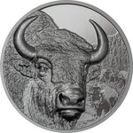 Monnaie BISON Wild Mongolia 2 Oz Argent 1000 Togrog Mongolia 2025 (PRÉCOMMANDE)