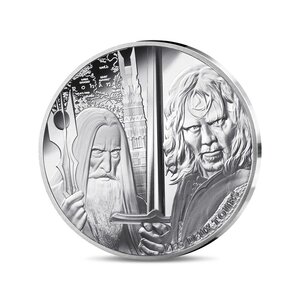 Le Seigneur des Anneaux Monnaie de 10€ Argent Les Deux Tours