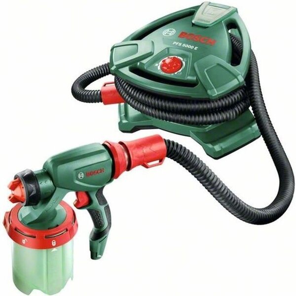 Pistolet à peinture PFS 5000 E 1200 W - Débit : 500 ml/min + Malaxeur