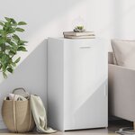 vidaXL Buffet blanc 50x42 5x93 cm bois d'ingénierie