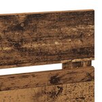 vidaXL Tête de lit Bois ancien 140 cm Bois d'ingénierie