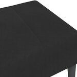 vidaXL Repose-pied noir 77x55x31 cm velours