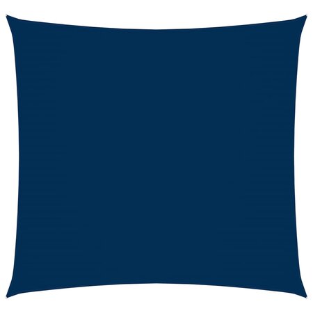 vidaXL Voile de parasol tissu oxford carré 3x3 m bleu