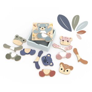Puzzle Aniamux a habiller 15 Pièces