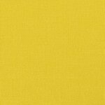 vidaXL Canapé à 3 places avec repose-pieds Jaune clair 180 cm Tissu