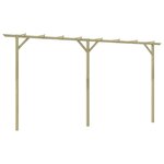 vidaXL Pergola de jardin 410 x 40 x 203 cm Bois