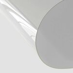 vidaXL Protecteur de table transparent 90x90 cm 2 mm PVC