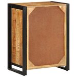 vidaXL Buffet 55x35x70 cm bois de manguier brut massif