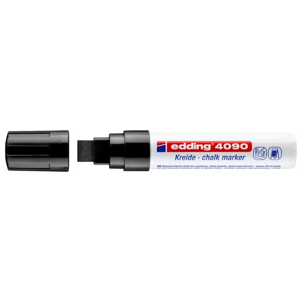 edding Marqueur à craie Noir 4090