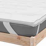 vidaXL Protège-matelas blanc 140x200 cm