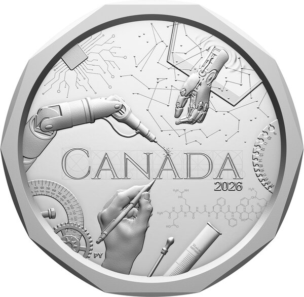 Monnaie CALLING OF AN ENGINEER Argent 25$ Canada 2026