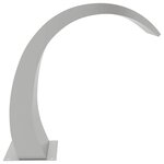 vidaXL Fontaine de piscine avec LED 22x60x70 cm Acier inoxydable 304