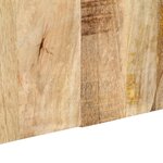 vidaXL Tête de lit 160 cm bois de manguier brut massif