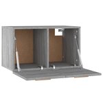 vidaXL Armoire murale Sonoma gris 60x36 5x35 cm Bois d'ingénierie