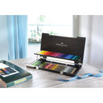 Coffret bois Wengé 120 Crayons de couleur POLYCHROMOS artiste FABER-CASTELL