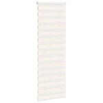 vidaXL Store zèbre beige marbré largeur du tissu 65 9 cm polyester