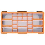 vidaXL Organisateur multi-tiroirs avec 22 tiroirs 49x16x25 5 cm