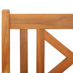 vidaXL Banc de jardin 220x56x90 cm en bois d'acacia