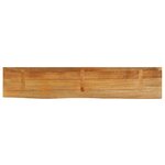 vidaXL Dessus de table à bord vivant 160x30x3 8cm bois massif manguier