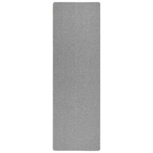 vidaXL Tapis Couloir Gris clair 100 x 250 cm 100  Polypropylène