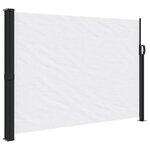vidaXL Auvent latéral rétractable blanc 140x600 cm