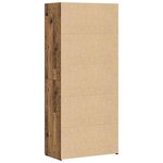 vidaXL Buffet en Bois Ancien 40x42 5x185 cm Bois reconstitué