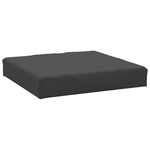 vidaXL Coussin de palette noir 60x60x6 cm tissu oxford