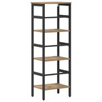 vidaXL Étagère Chêne artisanal 40 x 29 5 x 115 cm Bois d'ingénierie