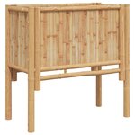 vidaXL Jardinière surélevée 70x35x70 cm en bambou