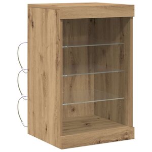 vidaXL Buffet chêne artisanal 41 x 37 x 67 cm Bois d'ingénierie